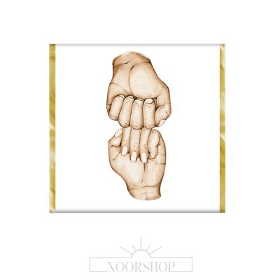 Chocolate bar hands