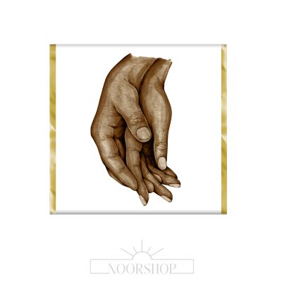Chocolate bar hands