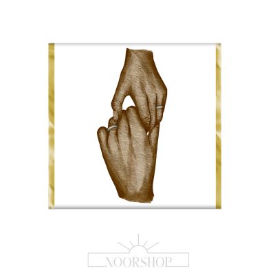 Chocolate bar hands