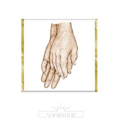 Chocolate bar hands