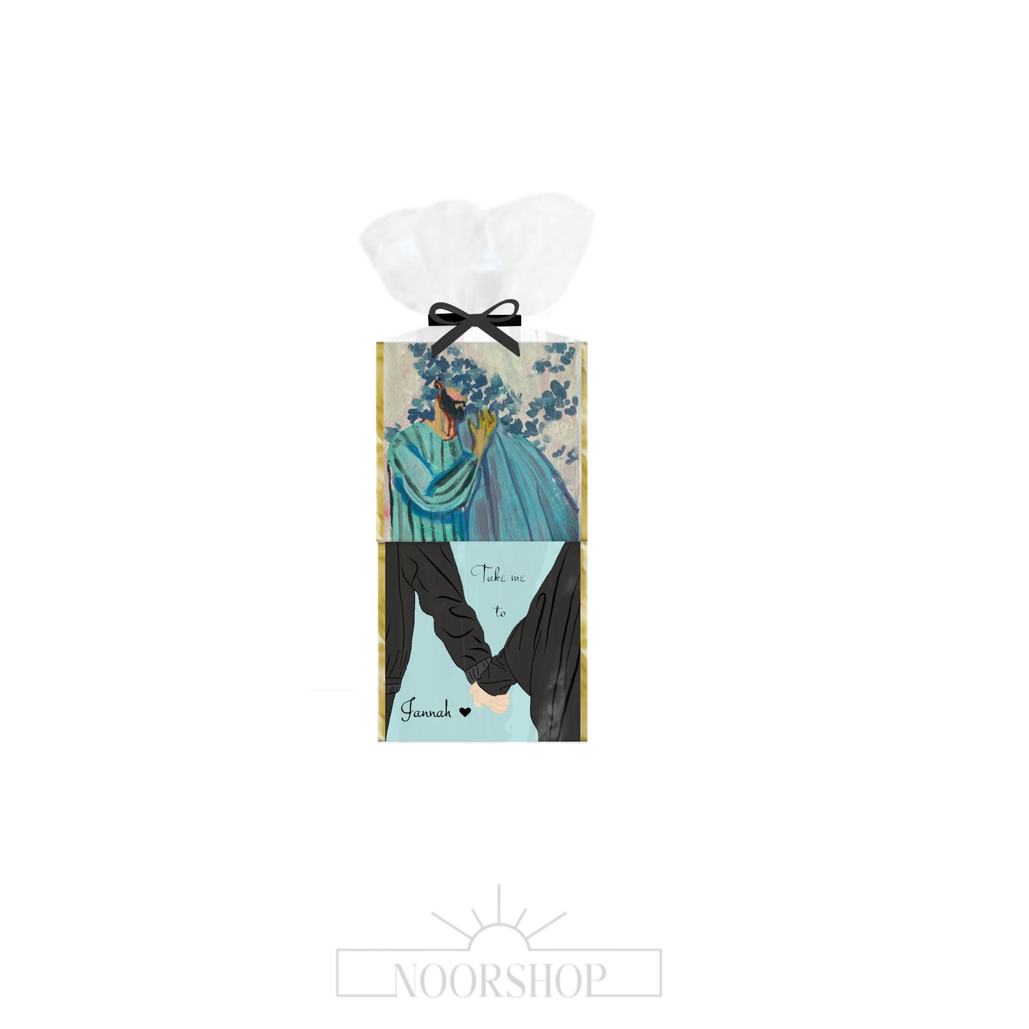Chocolate packet set of 2 - Muslim Couple
