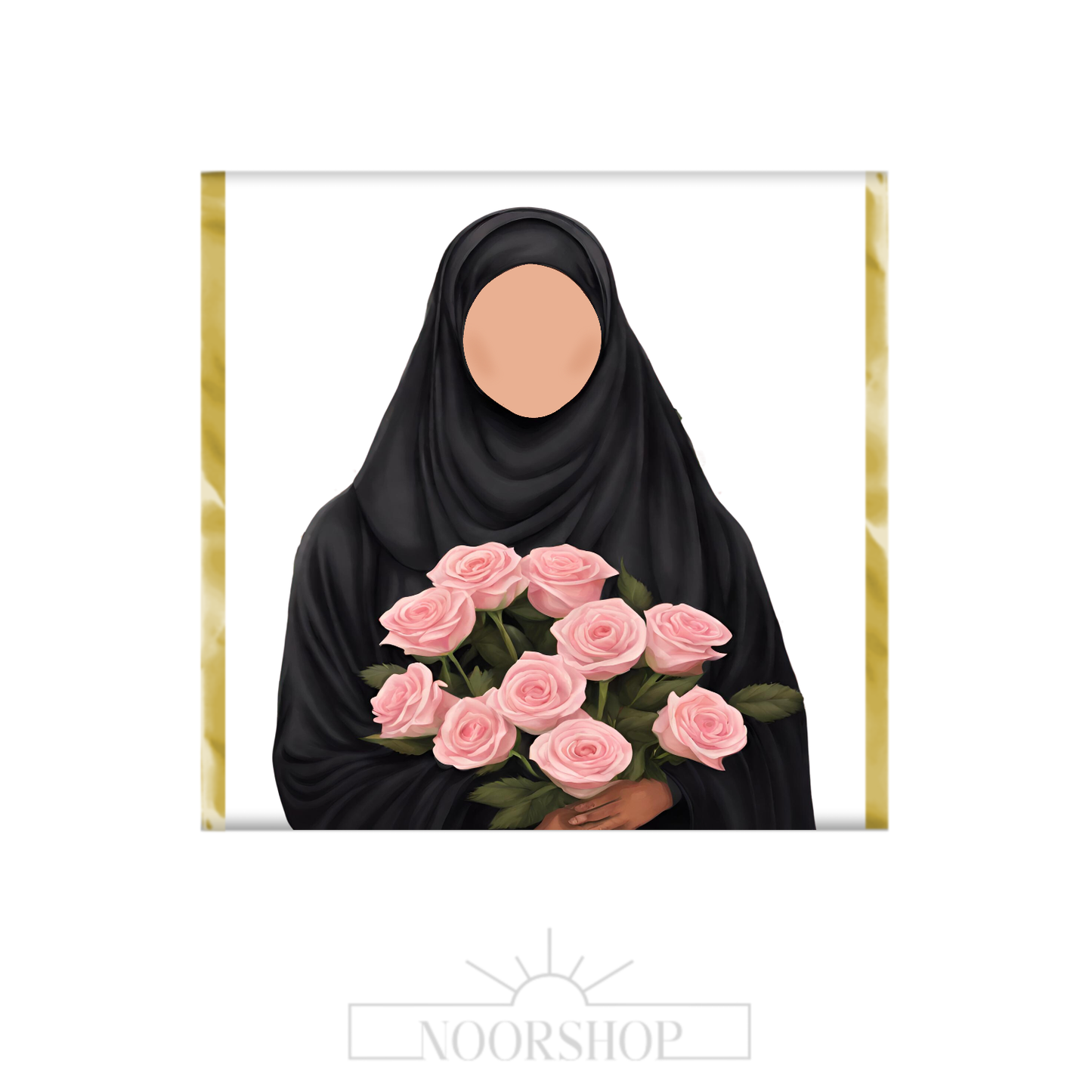 Chocolate bar Ukht flowers