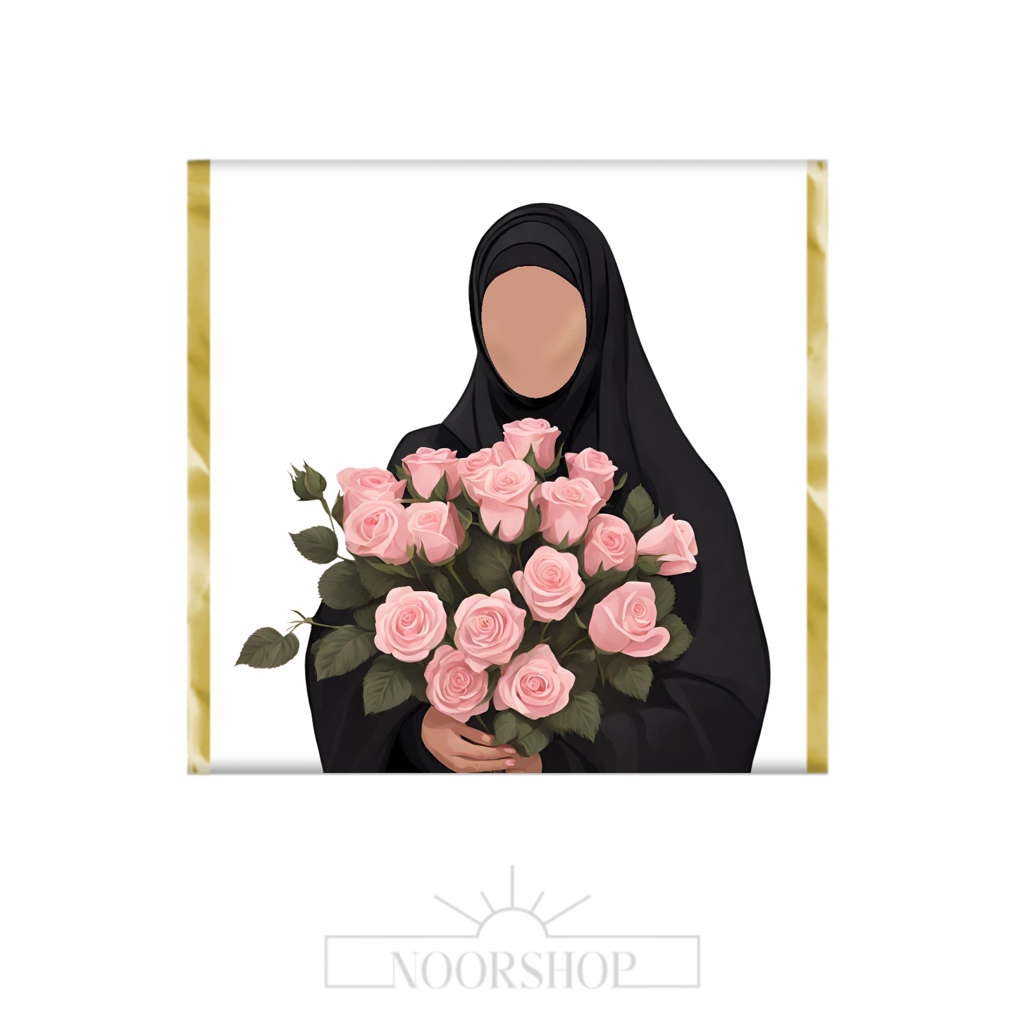 Chocolate bar Ukht flowers
