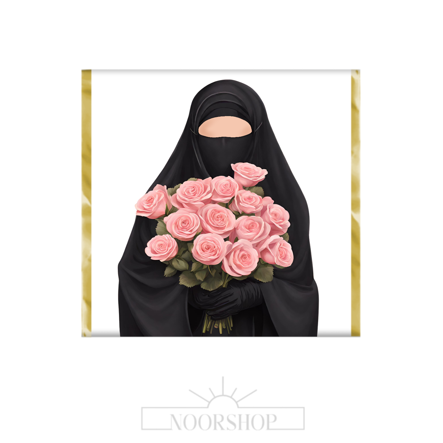 Chocolate bar Ukht flowers