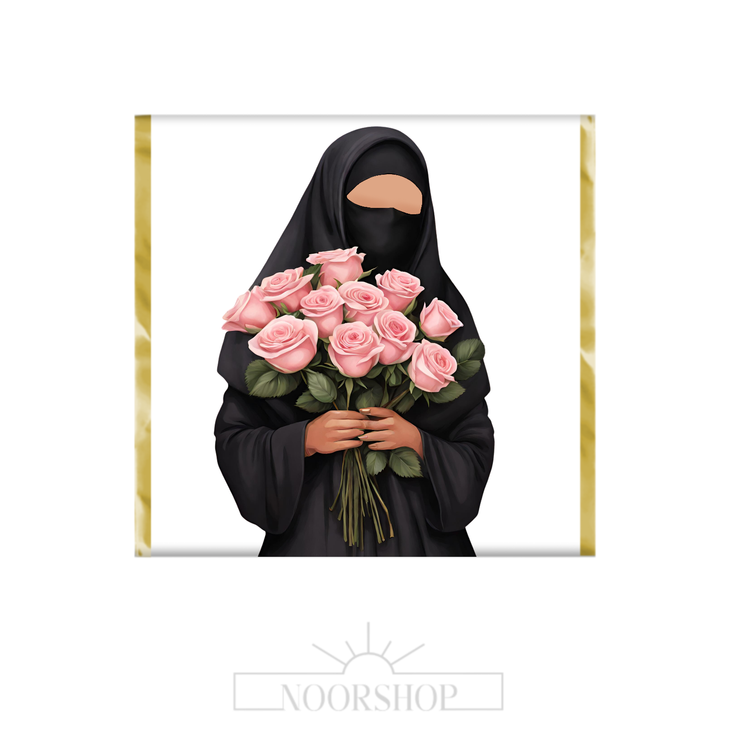 Chocolate bar Ukht flowers