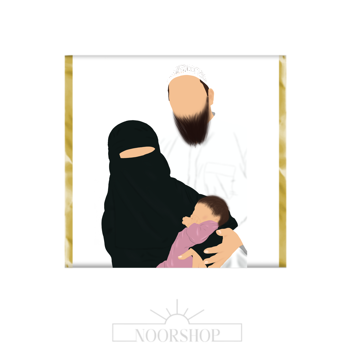 Muslim Family chocolate bar