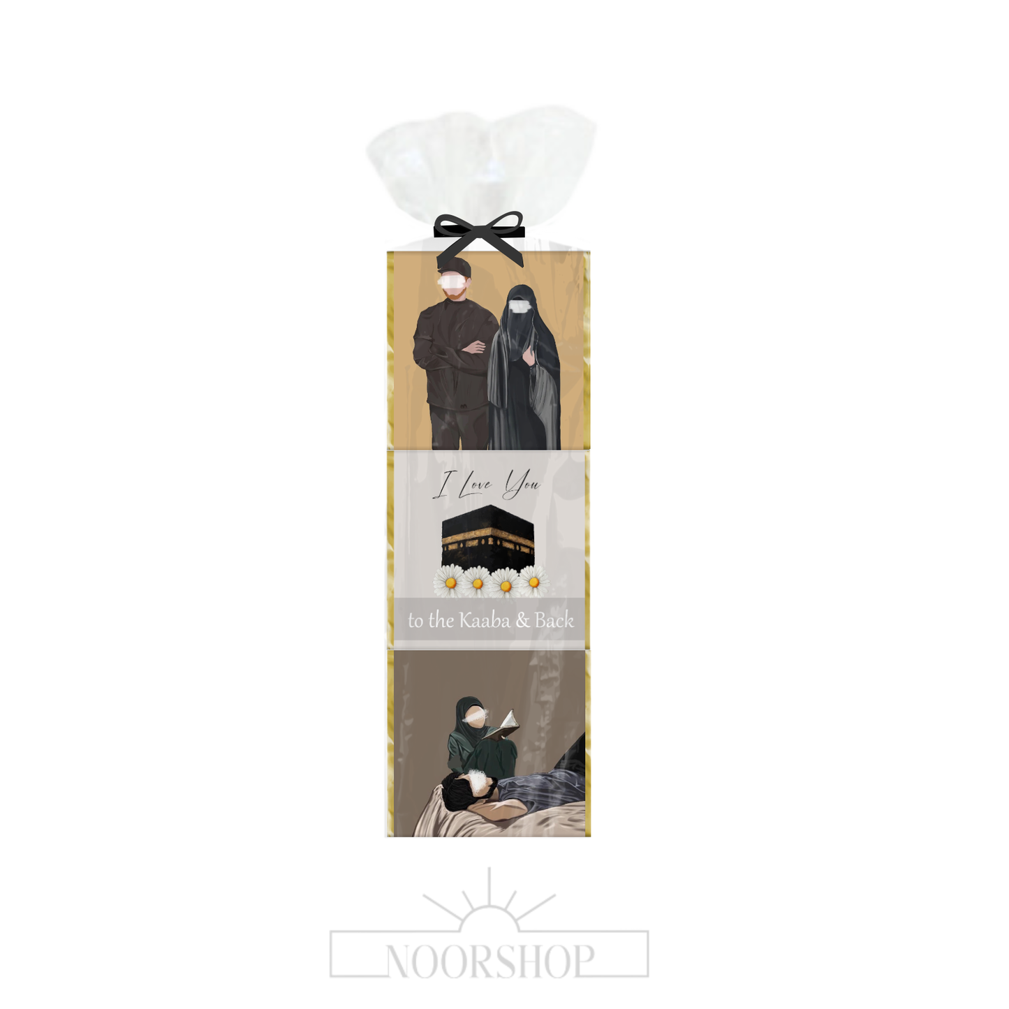 Chocolate packet set of 3 - Muslim Couple