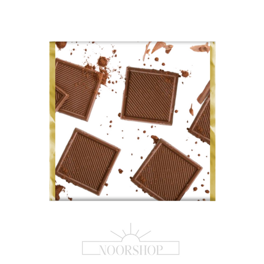 Chocolate bar letters - Flower